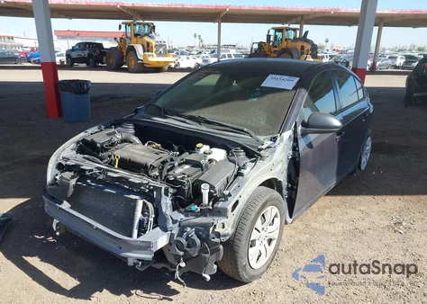 2014 Chevrolet Cruze Ls Auto из США, поврежденный, VIN 1G1PA5SH9E7147176